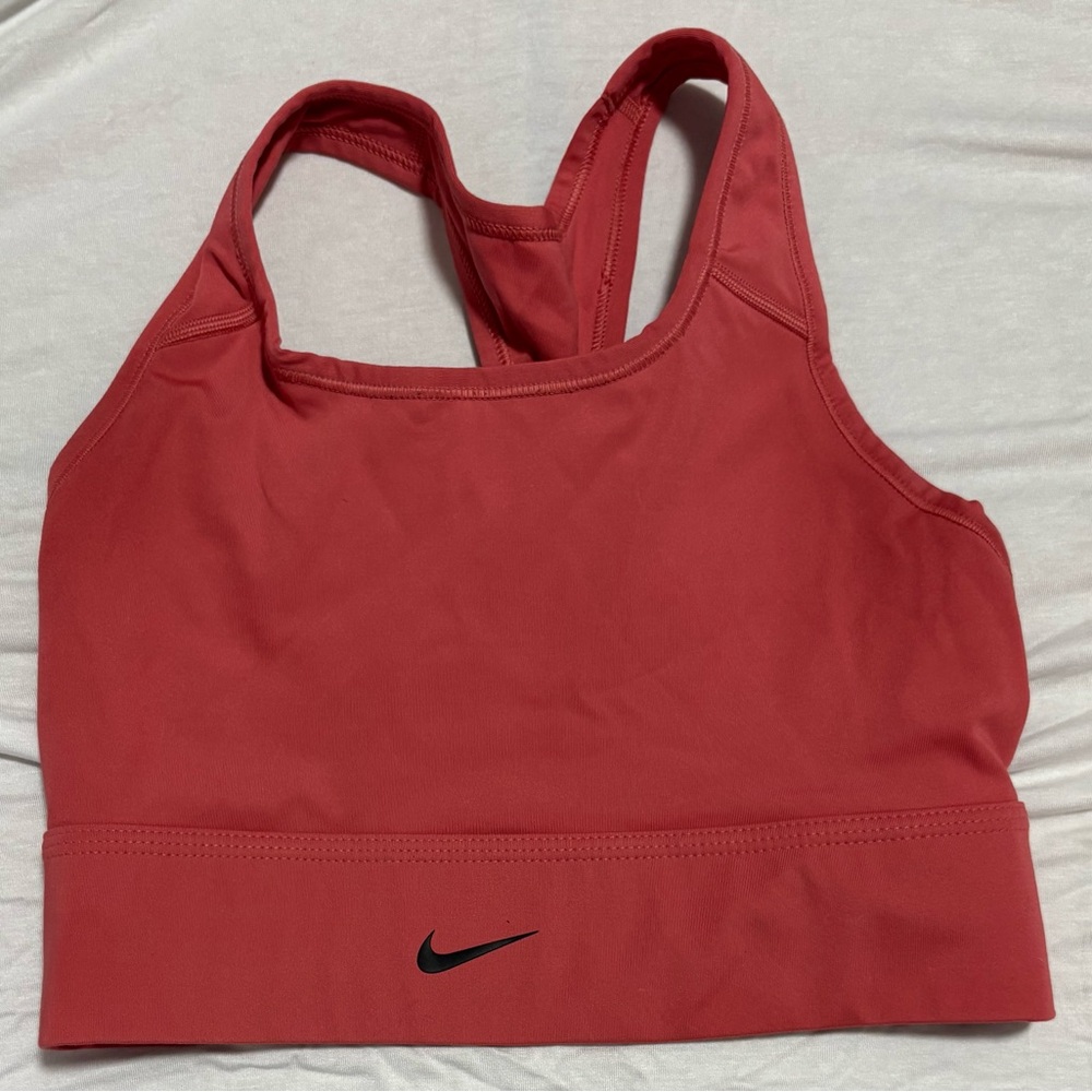 Nike Red Racerback Sports Bra